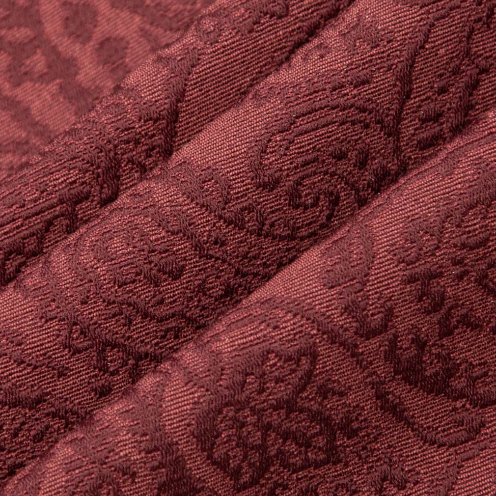 D3581 Paisley Red Paisley Red & Burgundy Charlotte Fabrics