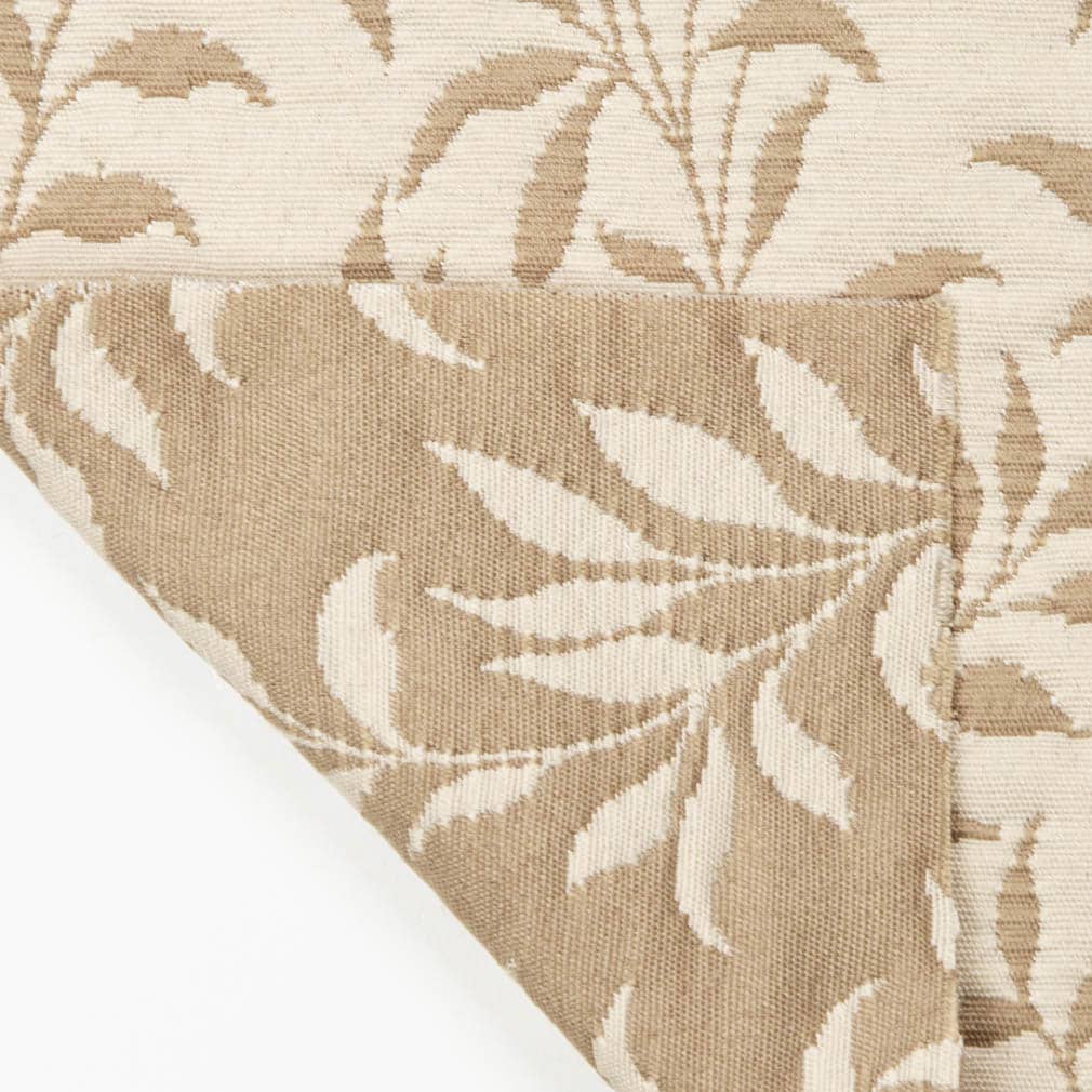 D3589 Leaves Tan Vine Beige & Taupe Charlotte Fabrics