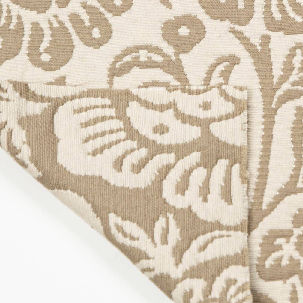 D3594 Floral Tan Bloom Beige & Taupe Charlotte Fabrics