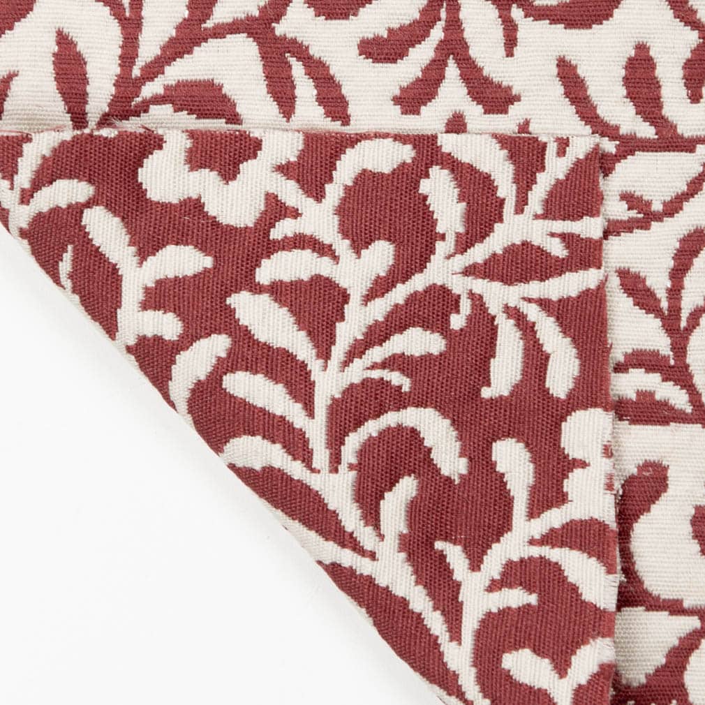 D3595 Floral,Leaves Ruby Petite Red & Burgundy Charlotte Fabrics