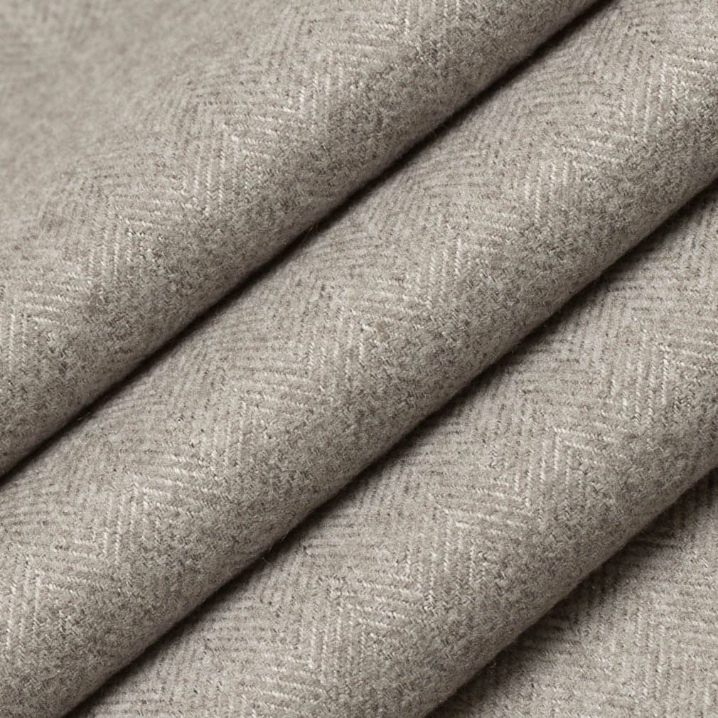 D3607 Herringbone & Chevron,Small Scale Stone Grey & Silver Charlotte Fabrics