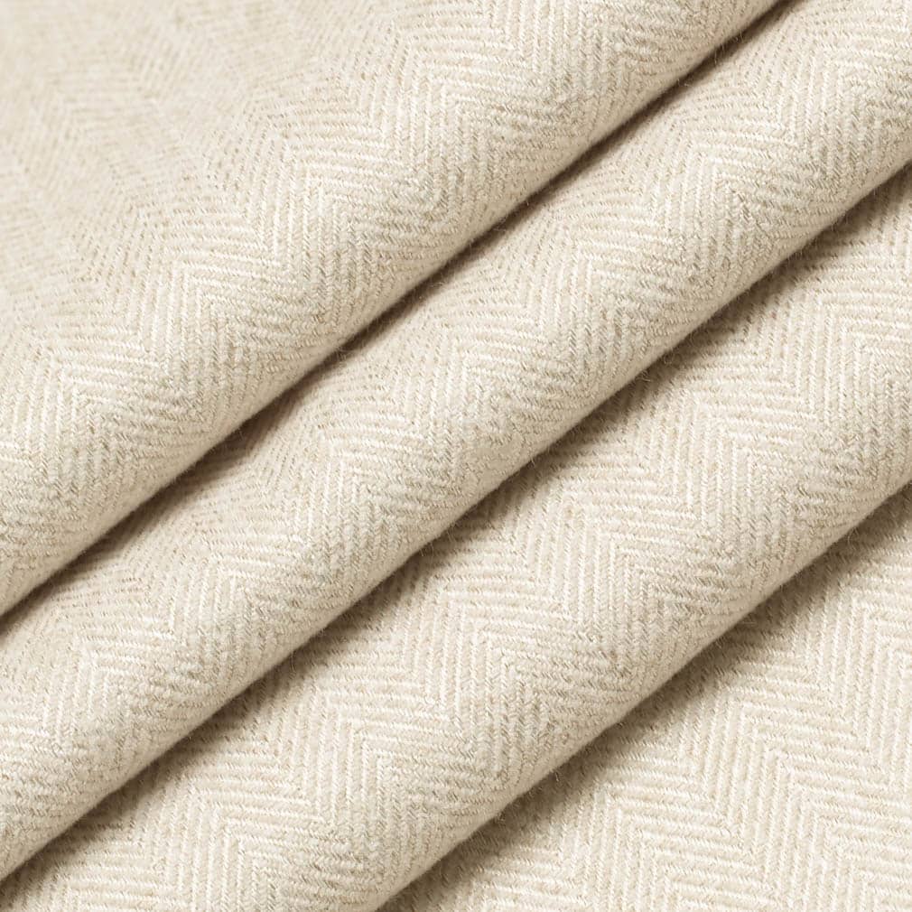 D3609 Herringbone & Chevron,Small Scale Buff Beige & Taupe Charlotte Fabrics