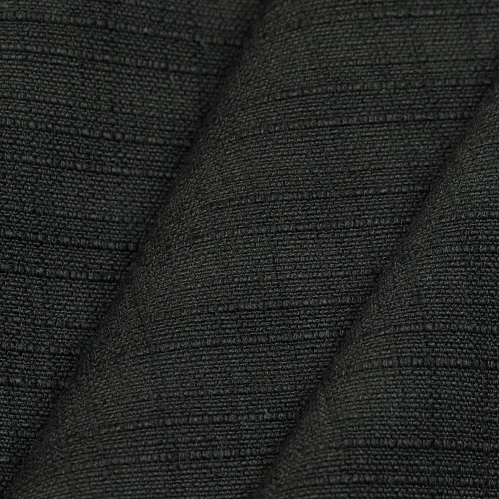 D3676 Plain & Solid Ebony Black Charlotte Fabrics