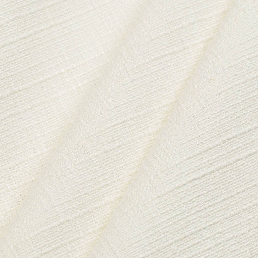 D3681 Plain & Solid Snow White & Ivory Charlotte Fabrics