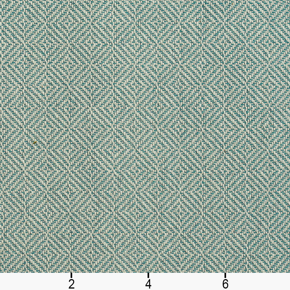 D369 Abstract & Geometric,Diamonds,Small Scale Seamist Aqua & Teal Charlotte Fabrics
