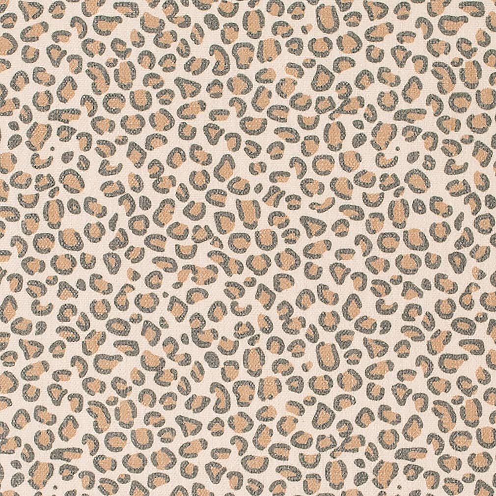 D3791 Animal Print,Small Scale Brown Charlotte Fabrics Linen,Prints