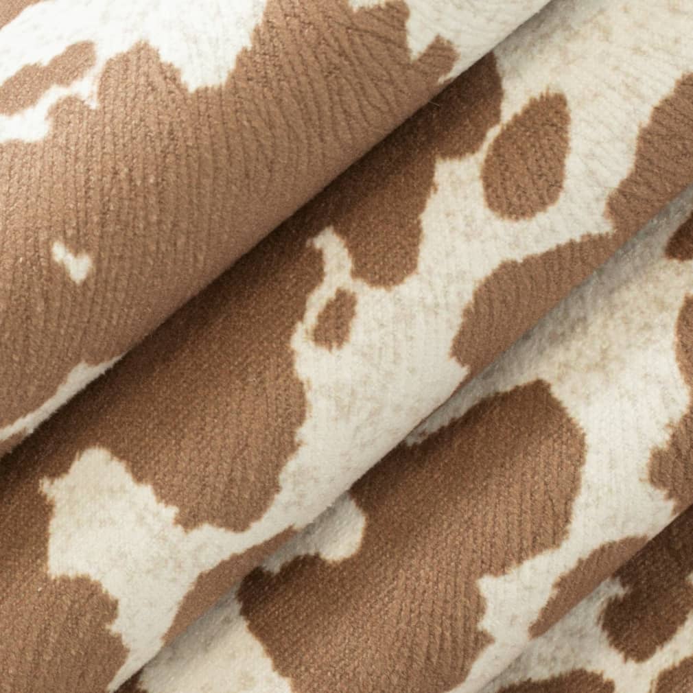 D3793 Animal Print Pecan Brown Charlotte Fabrics