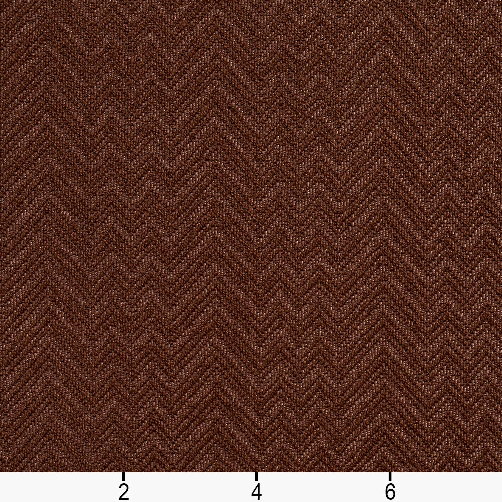 D388 Abstract & Geometric,Herringbone & Chevron,Small Scale Cocoa Brown Charlotte Fabrics
