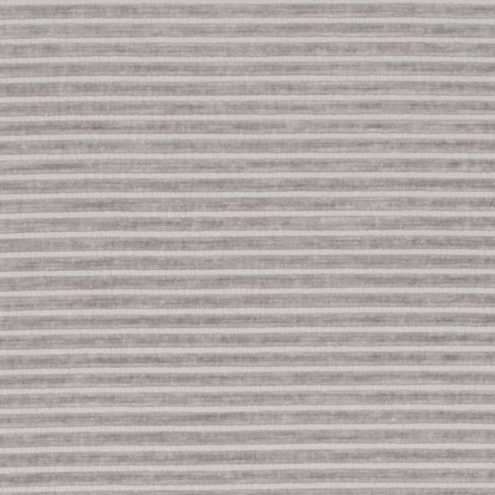 D3931 Plain & Solid,Stripe Grey & Silver Charlotte Fabrics Chenille