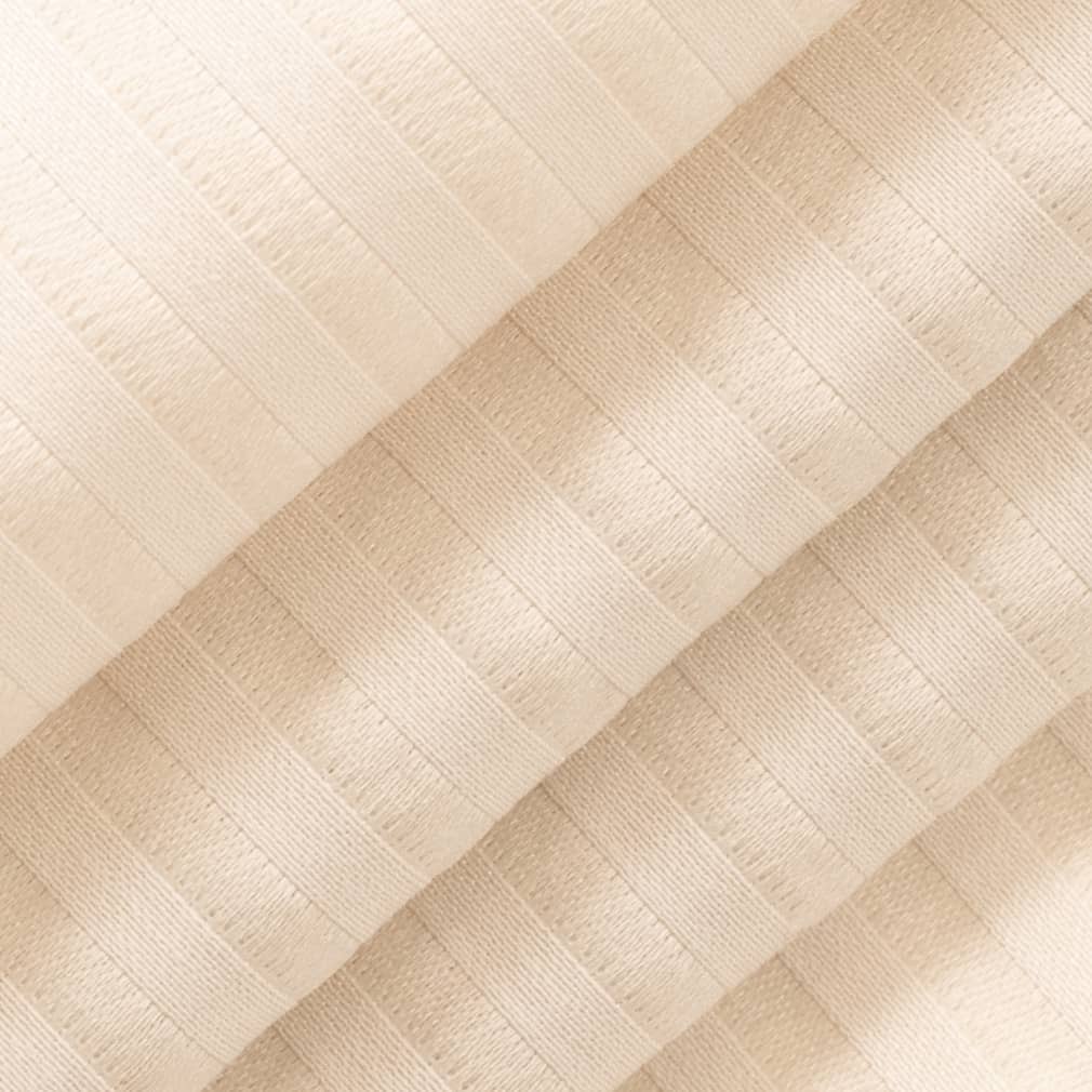 D4042 Small Scale,Stripe Ivory Polly White & Ivory Charlotte Fabrics
