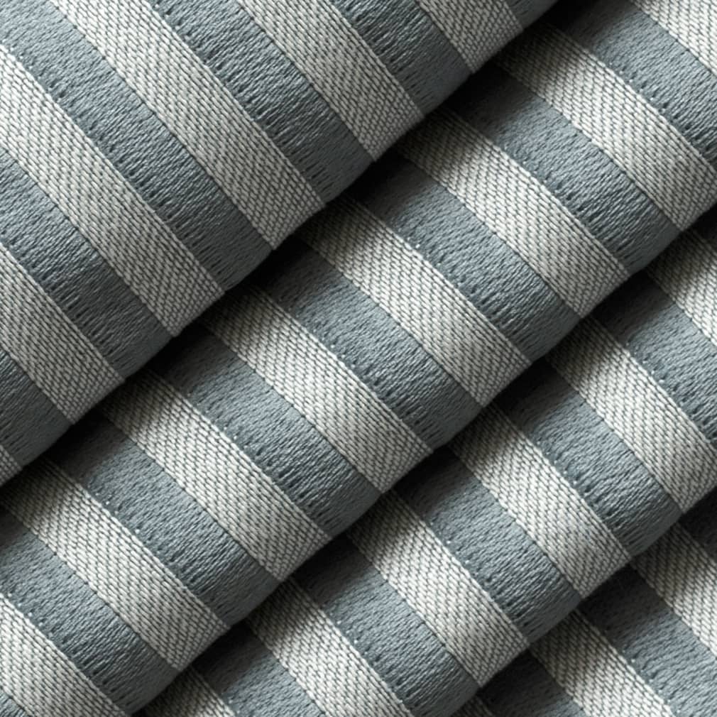 D4044 Small Scale,Stripe Azure Polly Aqua & Teal,Blue Charlotte Fabrics