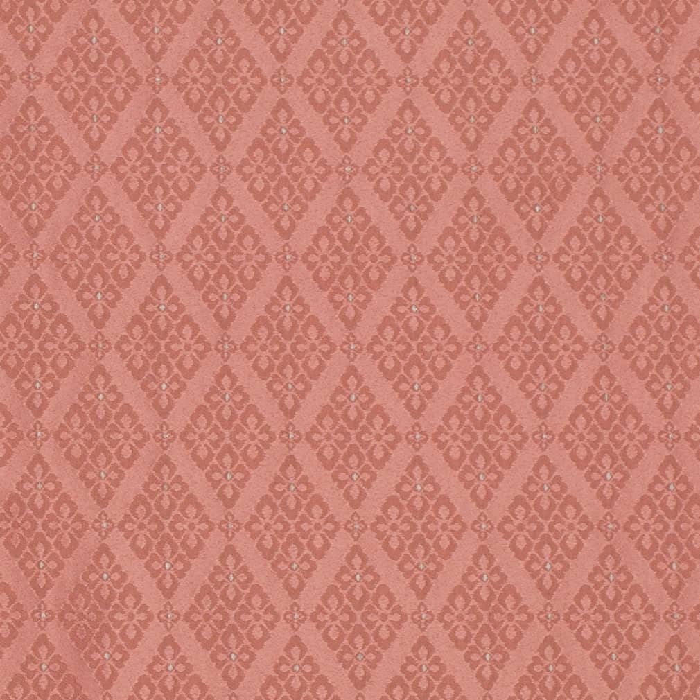 D4056 Diamonds Coral & Peach,Pink Charlotte Fabrics Woven Patterns
