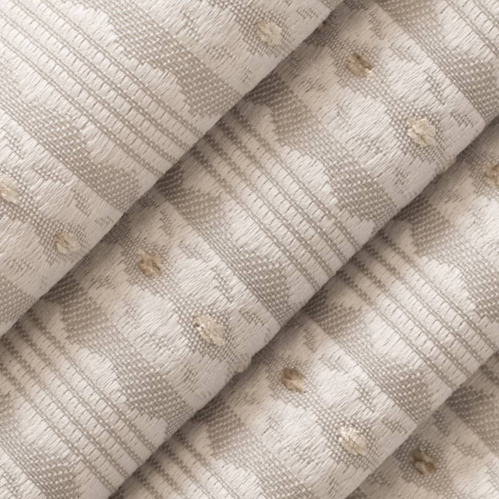 D4078 Stripe Taupe Mona Beige & Taupe Charlotte Fabrics