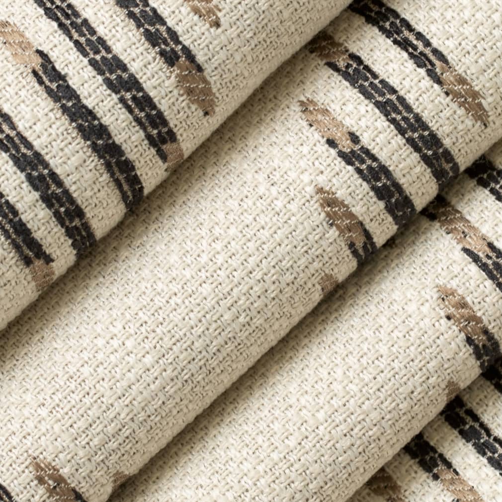 D4107 Abstract & Geometric,Global Charcoal Black,Brown Charlotte Fabrics