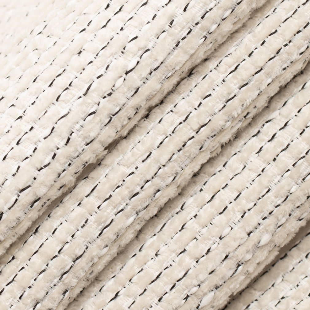 D4291 Plain & Solid White Pepper Beige & Taupe Charlotte Fabrics