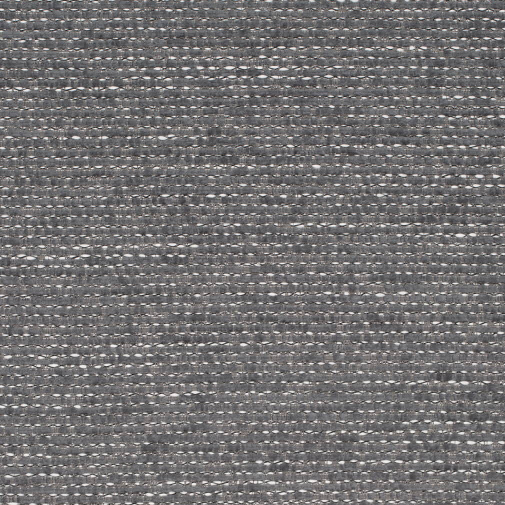 D4296 Plain & Solid Grey & Silver Charlotte Fabrics Chenille,Crypton