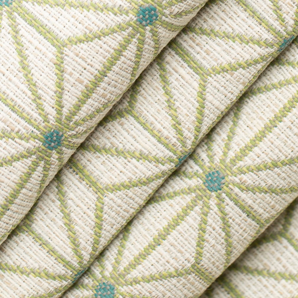 D4315 Abstract & Geometric Spring Green Charlotte Fabrics