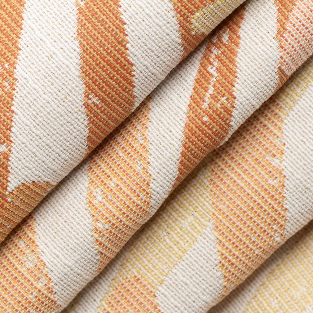 D4322 Abstract & Geometric Sunflower Coral & Peach,Orange & Rust Charlotte Fabrics