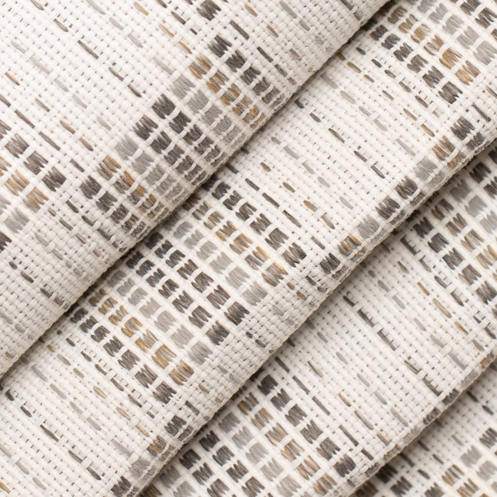 D4340 Abstract & Geometric Natural Beige & Taupe,Grey & Silver Charlotte Fabrics