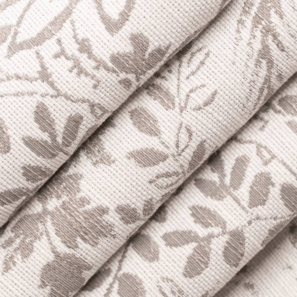 D4341 Leaves,Tropical & Botanical Dove Beige & Taupe Charlotte Fabrics