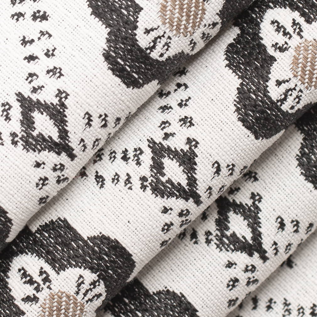 D4345 Abstract & Geometric,Diamonds Shadow Black Charlotte Fabrics