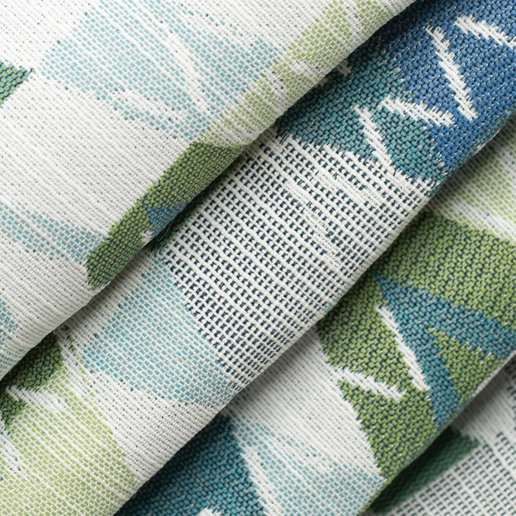 D4350 Abstract & Geometric Moss Green Charlotte Fabrics