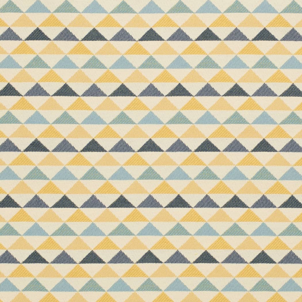D4547 Abstract & Geometric,Diamonds,Small Scale Blue,Gold & Yellow Charlotte Fabrics Woven Patterns