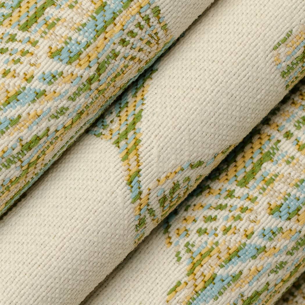 D4553 Leaves Ginkgo Grass Green Charlotte Fabrics