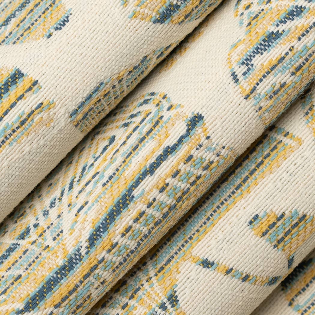 D4557 Leaves Ginkgo Sun Gold & Yellow Charlotte Fabrics