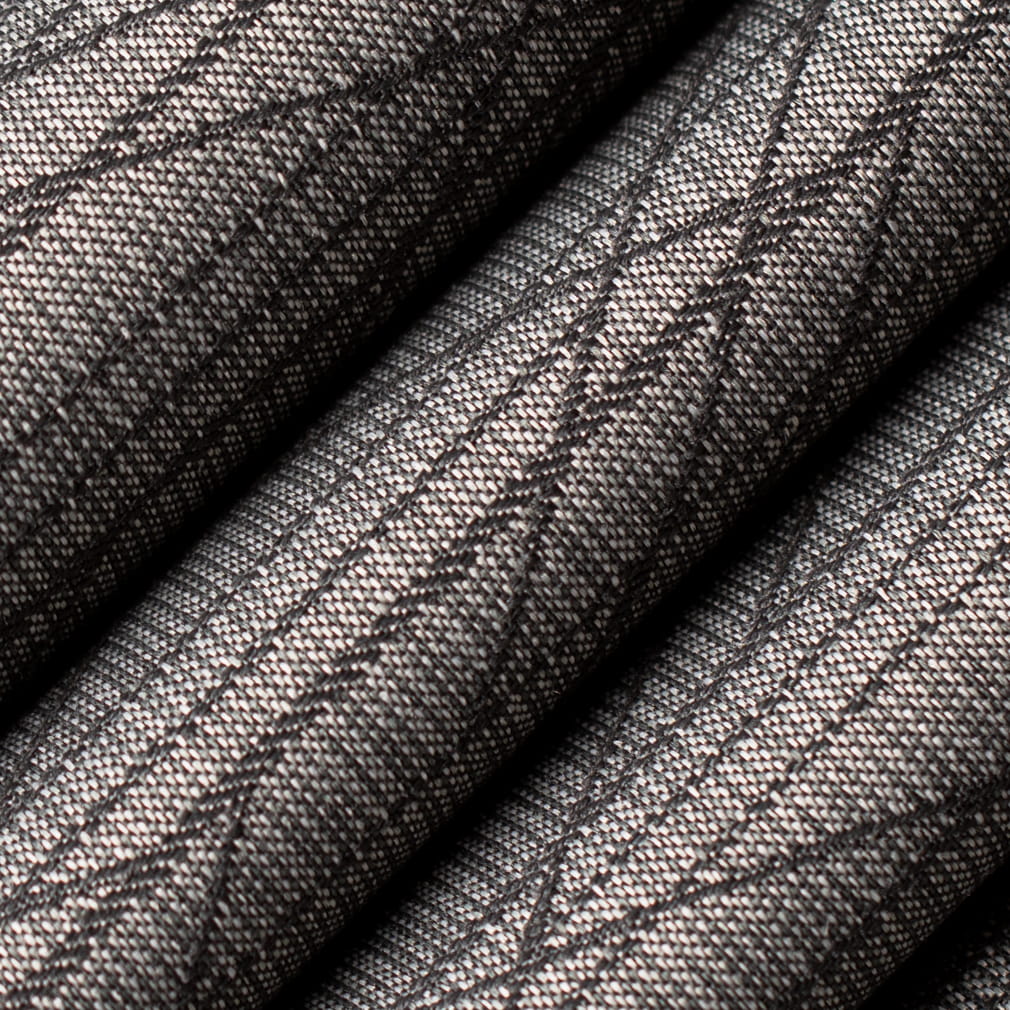 D4608 Abstract & Geometric Smoke Grey & Silver Charlotte Fabrics