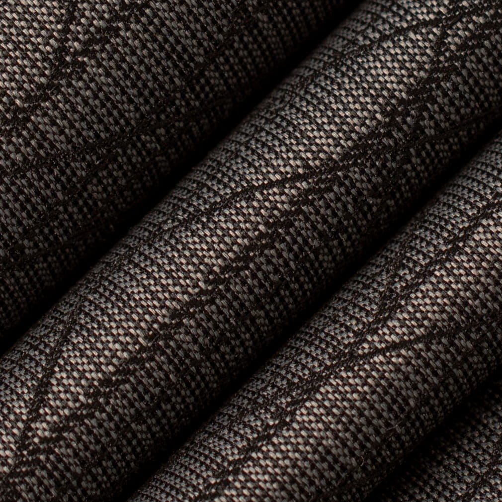 D4610 Abstract & Geometric Raven Black Charlotte Fabrics