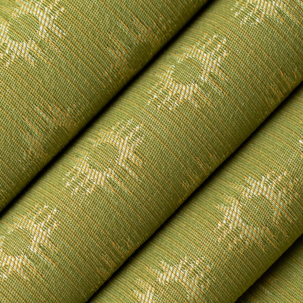 D4614 Abstract & Geometric Kiwi Green Charlotte Fabrics