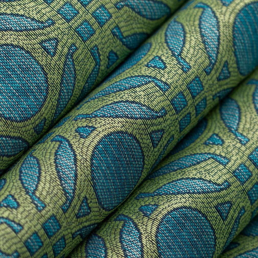 D4634 Abstract & Geometric Teal Aqua & Teal,Green Charlotte Fabrics