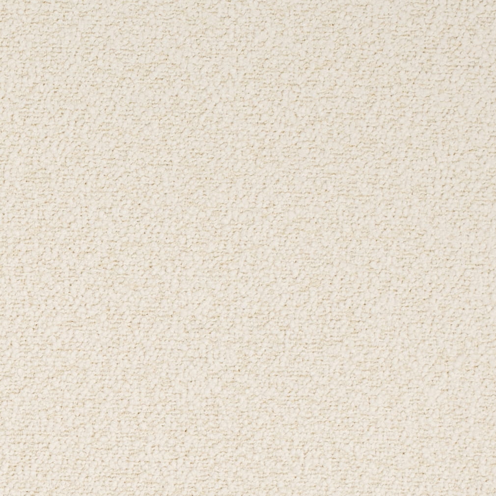 D4680 Plain & Solid White & Ivory Charlotte Fabrics Boucle,Crypton