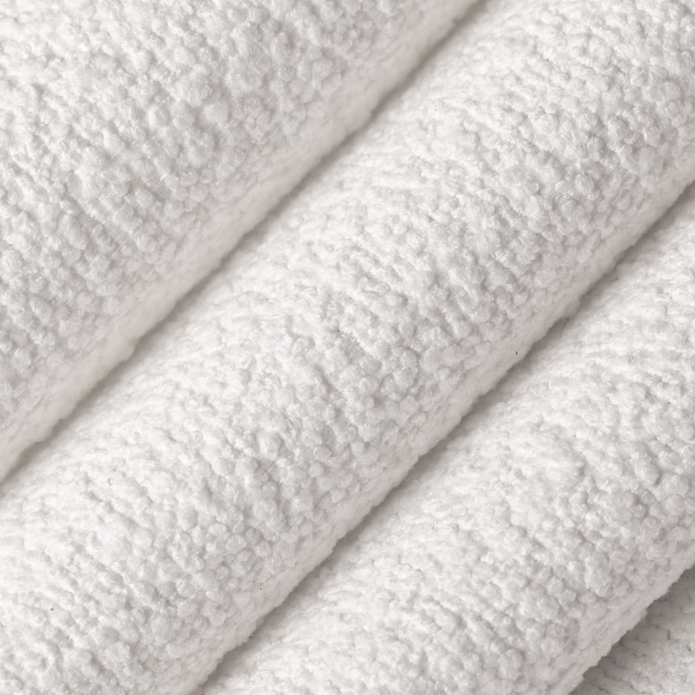 D4681 Plain & Solid Snow White & Ivory Charlotte Fabrics