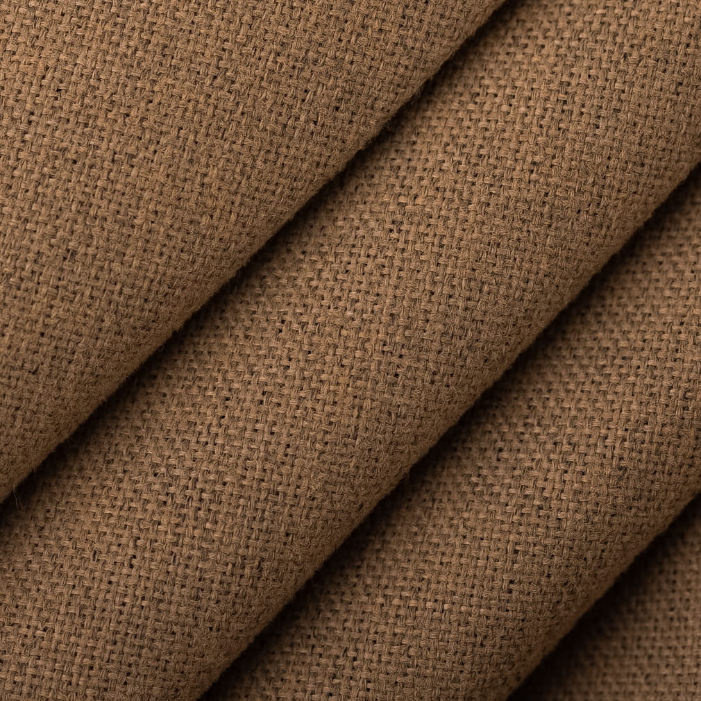 D4834 Plain & Solid Hazelnut Brown Charlotte Fabrics