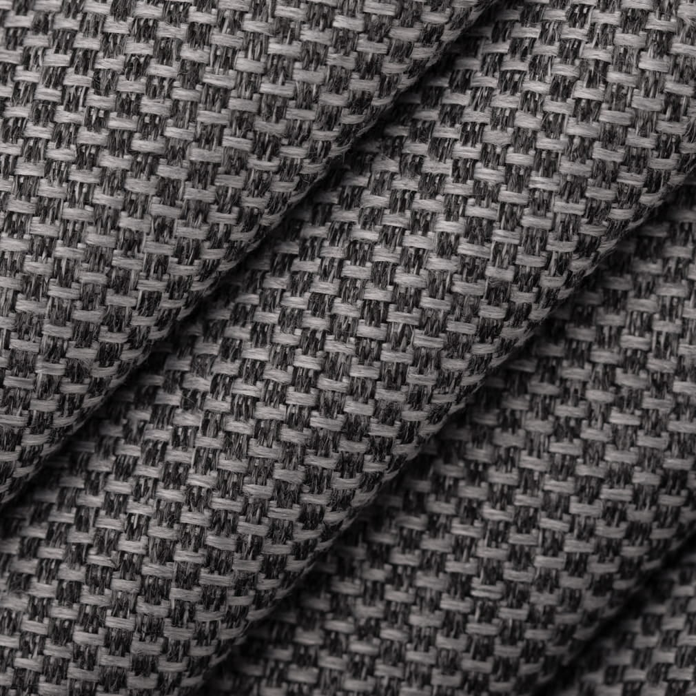 D4860 Plain & Solid Graphite Grey & Silver Charlotte Fabrics