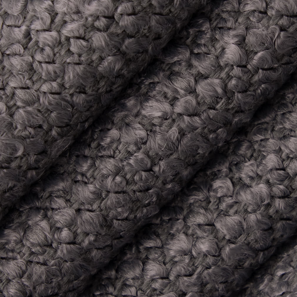 D4916 Plain & Solid Slate Grey & Silver Charlotte Fabrics