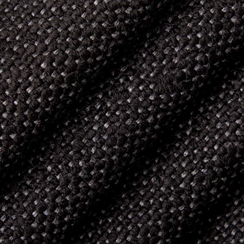 D4917 Plain & Solid Onyx Black Charlotte Fabrics