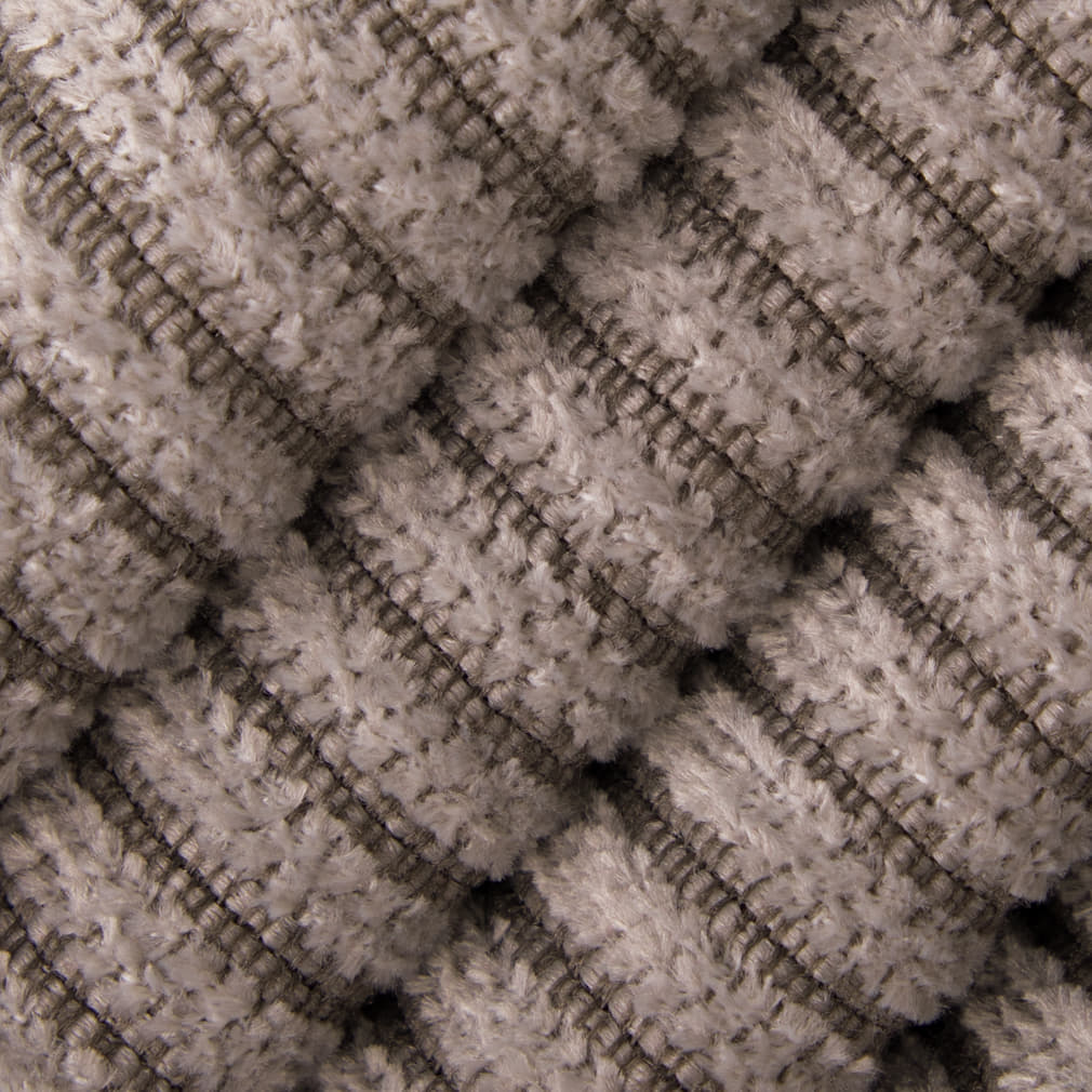 D4945 Corduroy,Small Scale,Stripe Fog Grey & Silver Charlotte Fabrics