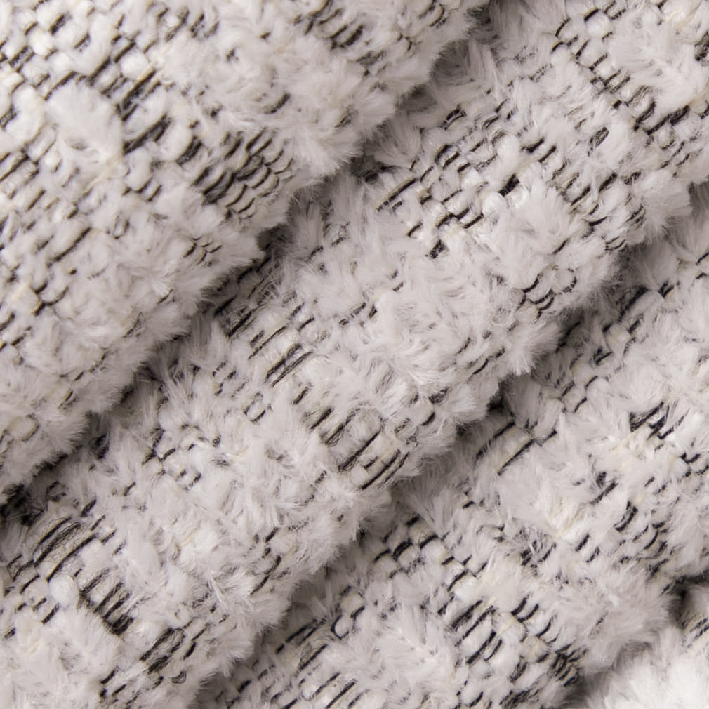 D4958 Plain & Solid Fossil Grey & Silver Charlotte Fabrics