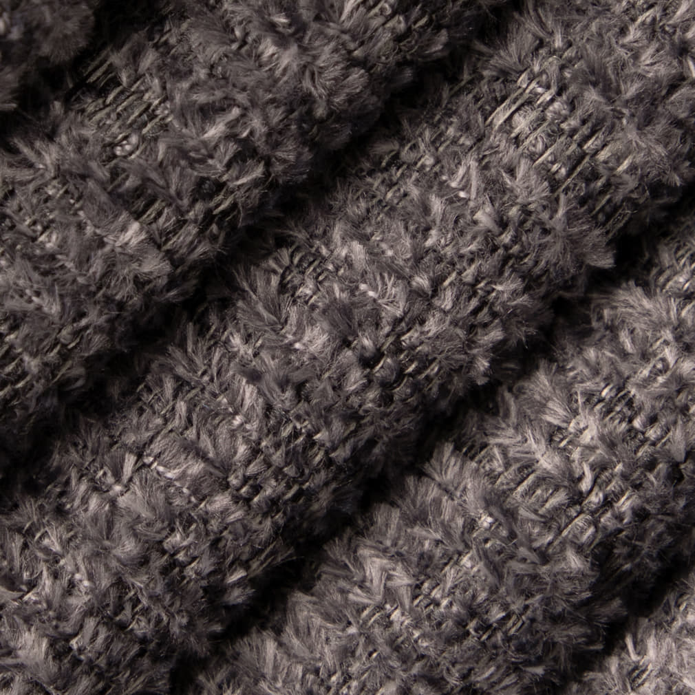 D4960 Plain & Solid Ash Grey & Silver Charlotte Fabrics