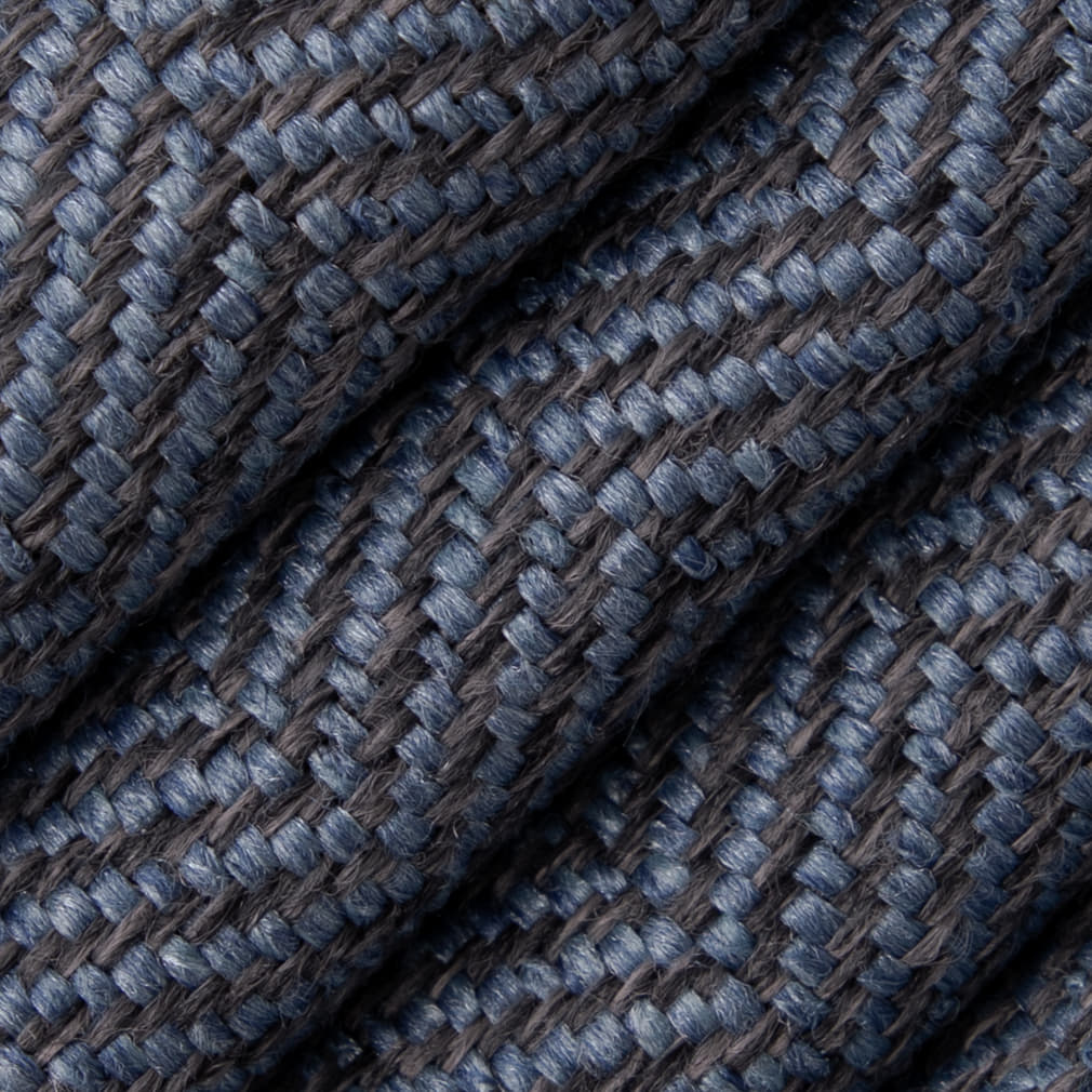 D5010 Herringbone & Chevron,Small Scale Denim Blue Charlotte Fabrics