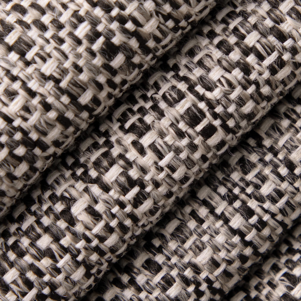 D5045 Plain & Solid Granite Black Charlotte Fabrics