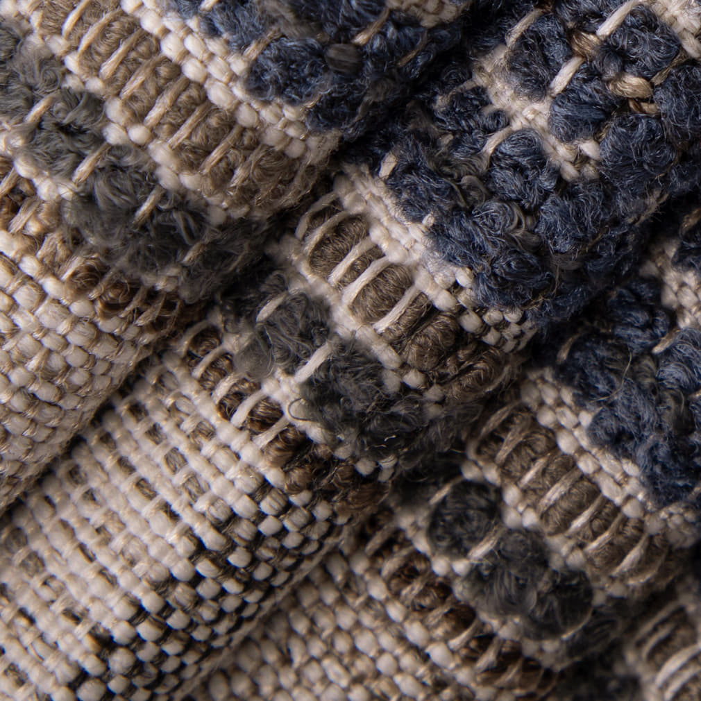 D5068 Plaid Blueberry Blue Charlotte Fabrics