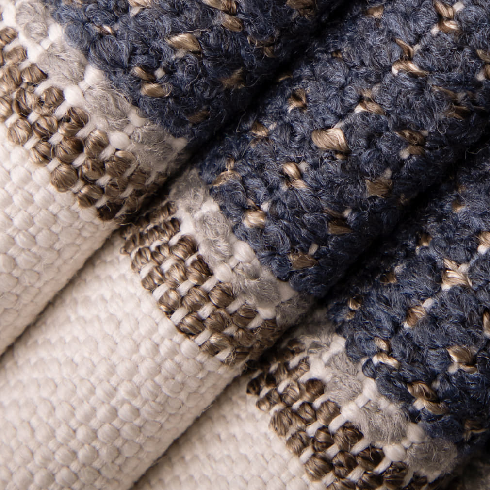 D5102 Stripe Denim Blue Charlotte Fabrics