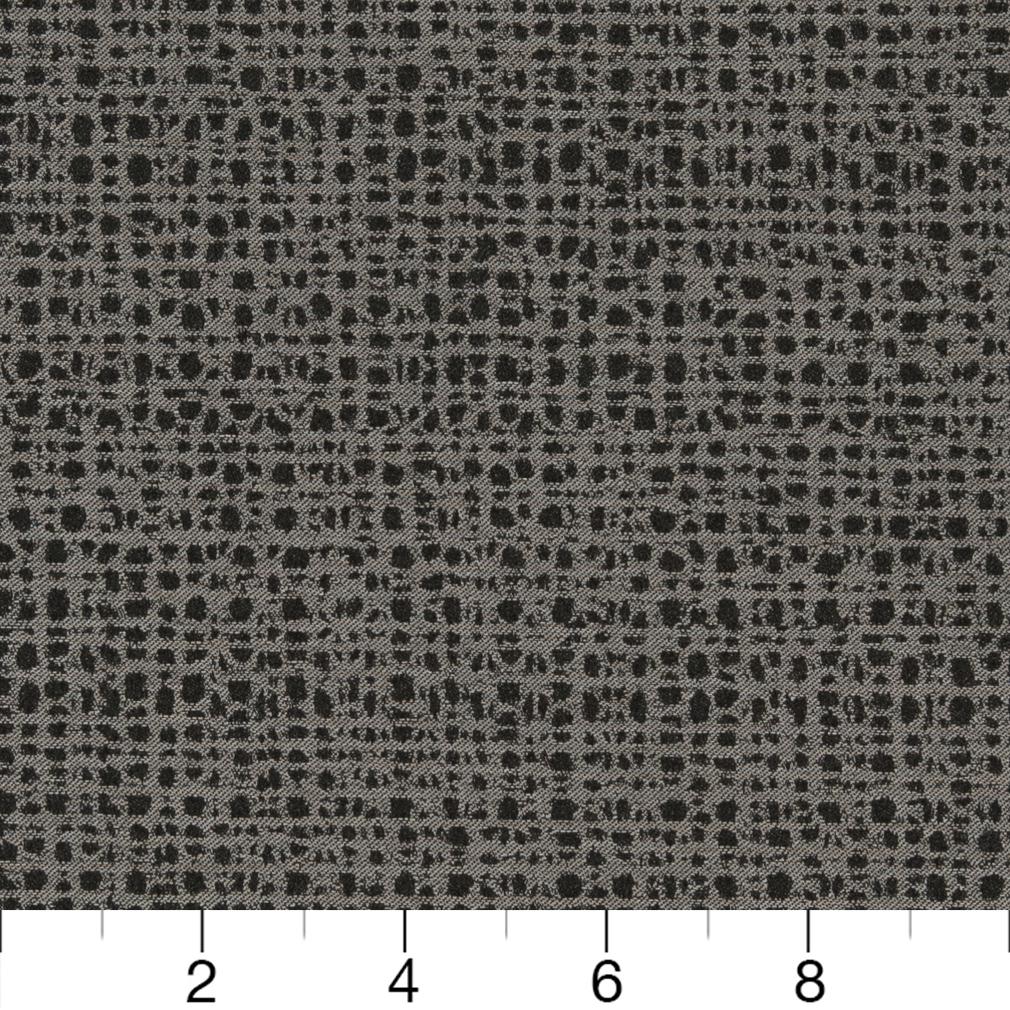 D881 Small Scale Crosshatch/Coal Black Charlotte Fabrics
