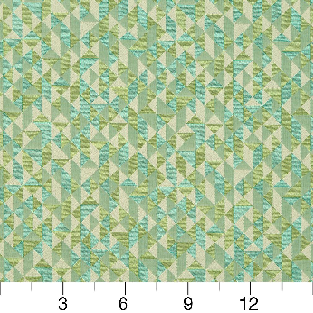 D892 Abstract & Geometric,Small Scale Epic/Capri Aqua & Teal,Green Charlotte Fabrics