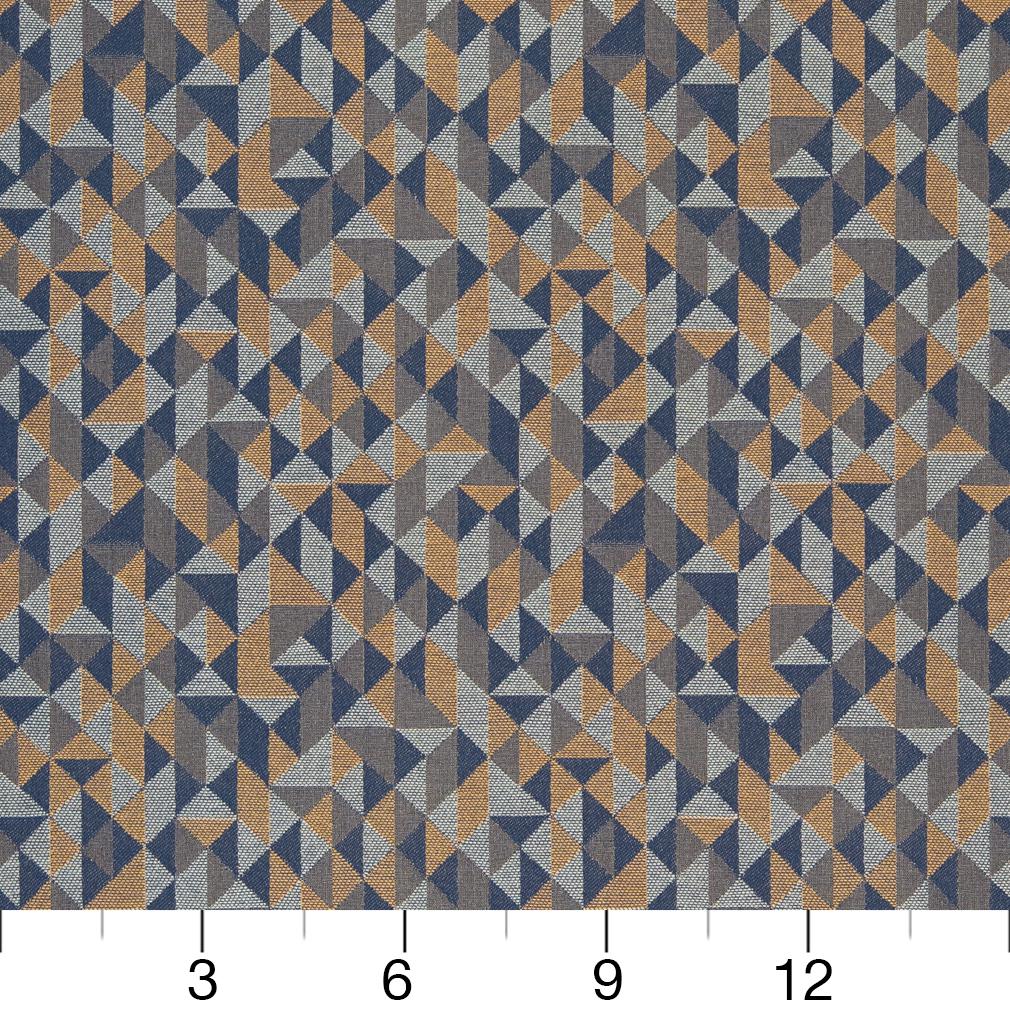 D893 Abstract & Geometric,Small Scale Epic/Cobalt Blue Charlotte Fabrics