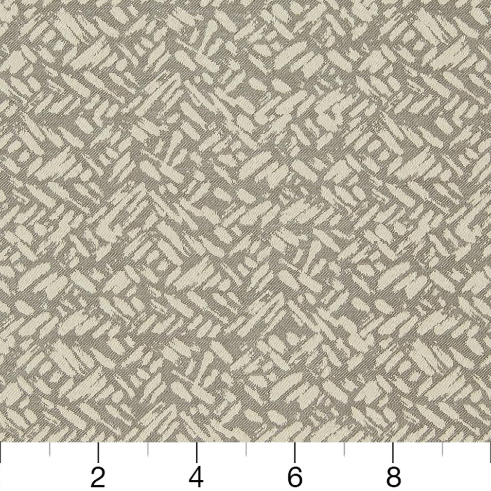 D912 Abstract & Geometric,Small Scale Rice/Flannel Grey & Silver Charlotte Fabrics